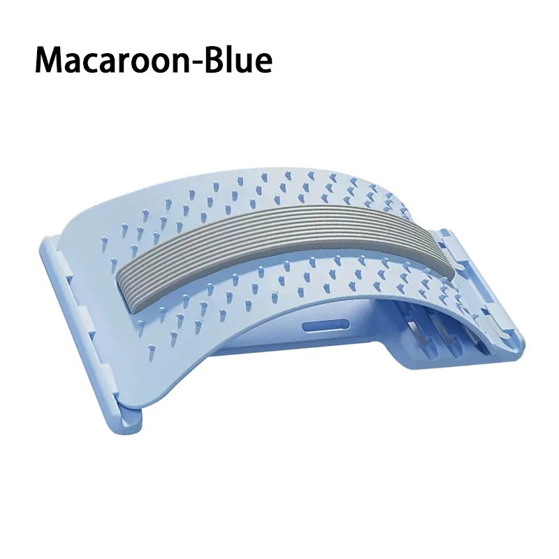 Lumbar Stretching Massager and Spine Correction Device